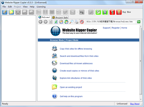 Website Ripper Copier(�����������) V5.3.3 Ӣ�İ�